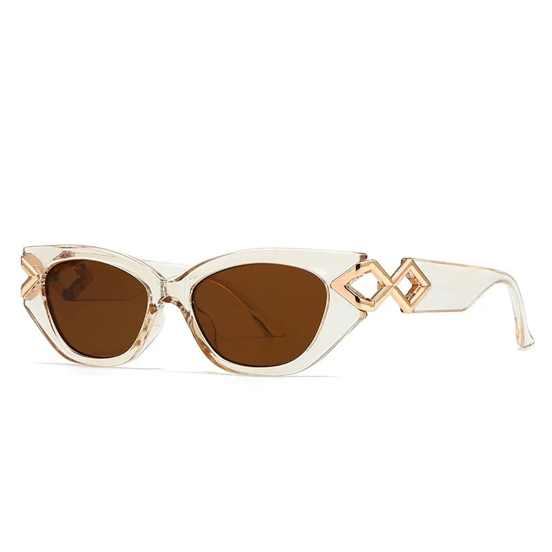 Cat Gold Eye Sunnies